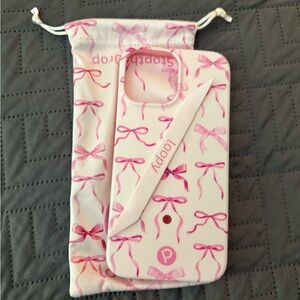 Loopy Case Pink Bows - 13 Pro Max